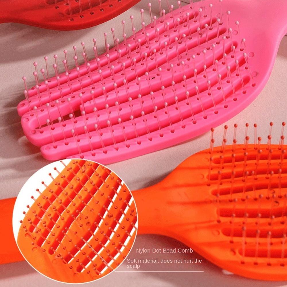 Hair Styling Air Cushion Comb Bouffant Hair Hollow Comb Portable Scalp Massage Comb Girls Gift