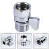 Shut-off Valve Valve For Shower Head Water Saver Valve Brass G1/2 Connections Polished Chrome Home Improvement