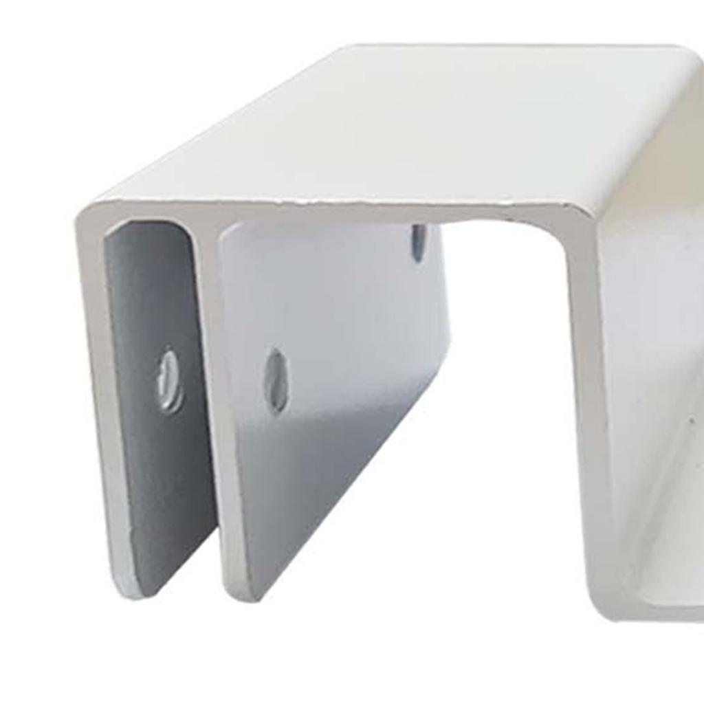 Takrännefäste för Mini-parabol Justerbart Vinkelparabol Takrännefäste med Adapter i Aluminiumlegering