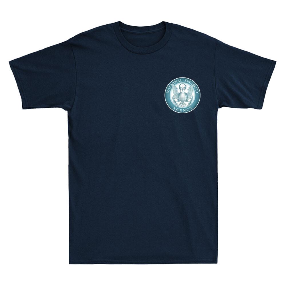 National Security Agency Nsa Spy Data Eagle Sigint Pocket Novelty Unisexs Tshirt