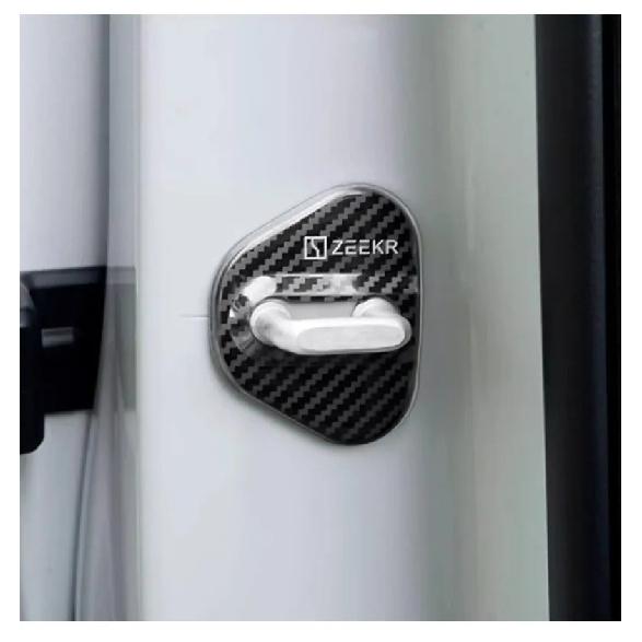 for Zeekr 009 door lock cover car door lock cover stainless steel protection anti-rust cover modified accessories