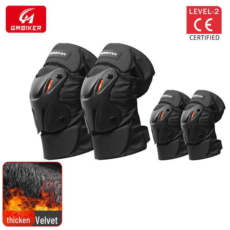 CE2 Level Motorcycle Knee & Elbow Pads: Windproof, Warm Leggings for All Seasons