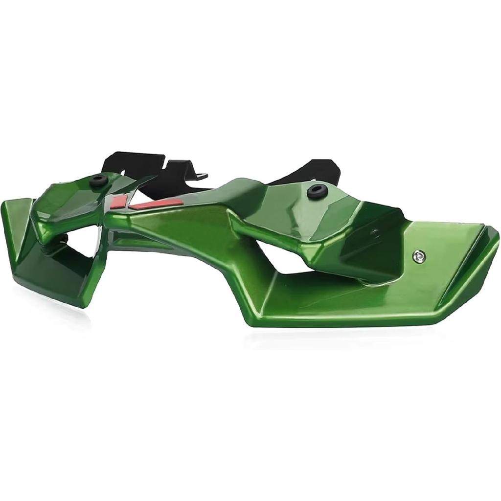 Für Z900 2024 Motorrad Sport Downforce Naked Frontspoiler Aerodynamischer Flügel-Deflektor 2020-2024 Motorradteile (Schwarz)