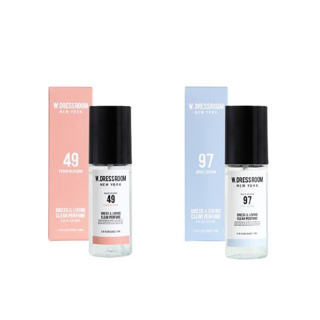 

W.DRESSROOM W.Dressroom Dress & Living Clear Mist Gift Set (70 мл * 2 шт.) [BTS / Textile Mist / You Scent Mine Package]