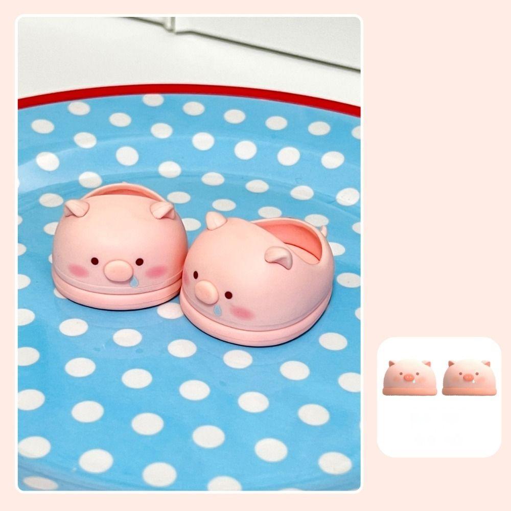 

Sheep Pig Dragon Shaped Doll Shoes Soft Rubber Soft Rubber Shoes Animal Shoes Birthday Gifts рожевий