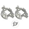 1 paio di clip di fissaggio per lampadine H7 HID, supporti adattatori per fari 588127 Per BMW E60 Serie 5 Per Mercedes Impermeabile Sostituzione