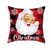 Christmas Printed Pillowcase, Sofa, Car, Home, Waist Cushion Cover, Pillowcase Holder