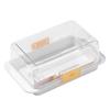 Stylish Japanese Inspired Butter Cheese Storage Case Cutting Tray With Lid For Daily Use Kitchen Accessories