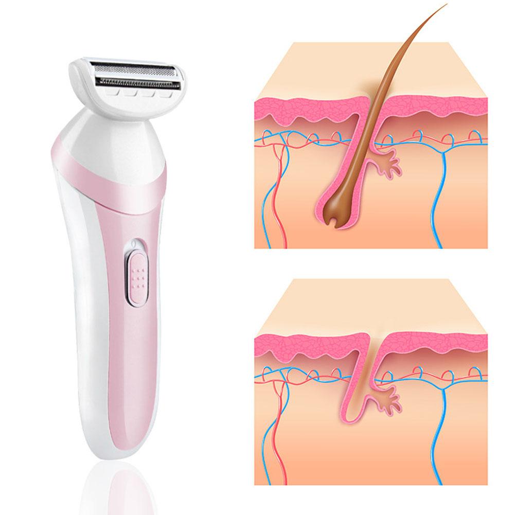 Elektrischer Herren Damen Haarschneidetrimmer Haarentfernungsmaschine Haarentferner Rasierer