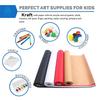 38cm Width Kraft Paper DIY Gift Wrapping Moving Supplies Craft Packing Roll,Length: 10m
