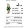 New BINBOND Luxury Quartz Womens Watch Ellipse Diamond Dial Stainless Steel Band Waterproof Luminous Top Brand Women Wristwatch