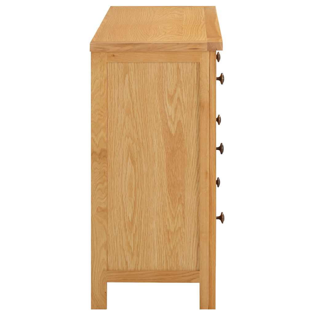 Chest of Drawers 105 x 33.5 x 73 cm Solid Oak
