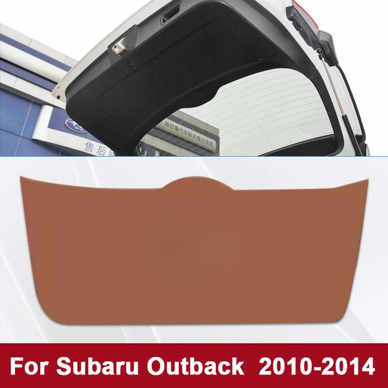 Car Trunk Mat For Subaru Forester XV Outback Crosstrek 2025 Leather Boot Liner Full Coverage Anti-Scratch Interior Accessories