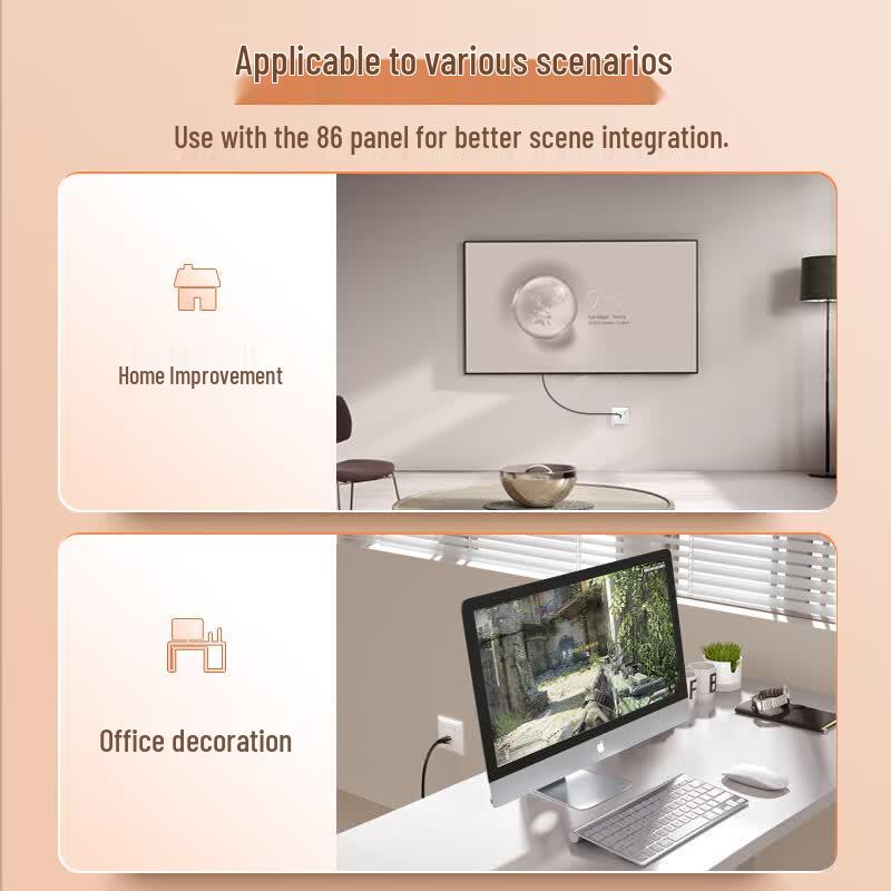SAMZHE CAT6 RJ45 Gigabit Network Keystone Jack