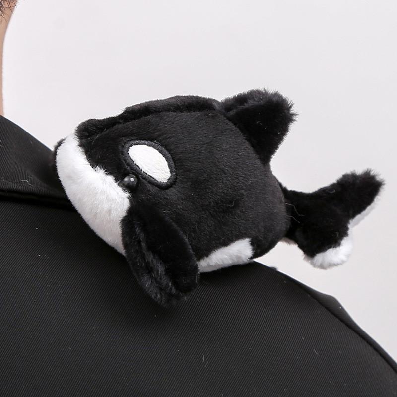 White Cute Whale Polar Bear Tiger Jellyfish Panda Plush Doll Magnetic With