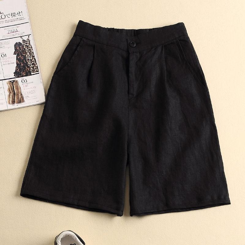 Plus Size Loose Pantaloncini donna Casual Cotone Lino Pantaloncini Donna  2021 Estate Tinta unita High Waist Shorts Moda Pantaloni Donna acquista in  modo economico — spedizione gratuita, recensioni reali con foto — Joom