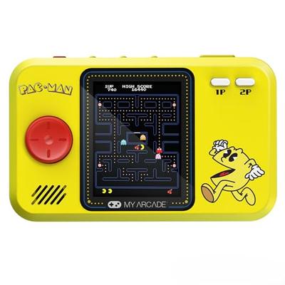 My Arcade Pac-Man Pocket Player Pro: Přenosná videohra, 2,75palcový barevný displej, Dětská hračka, Hra Pac-Man