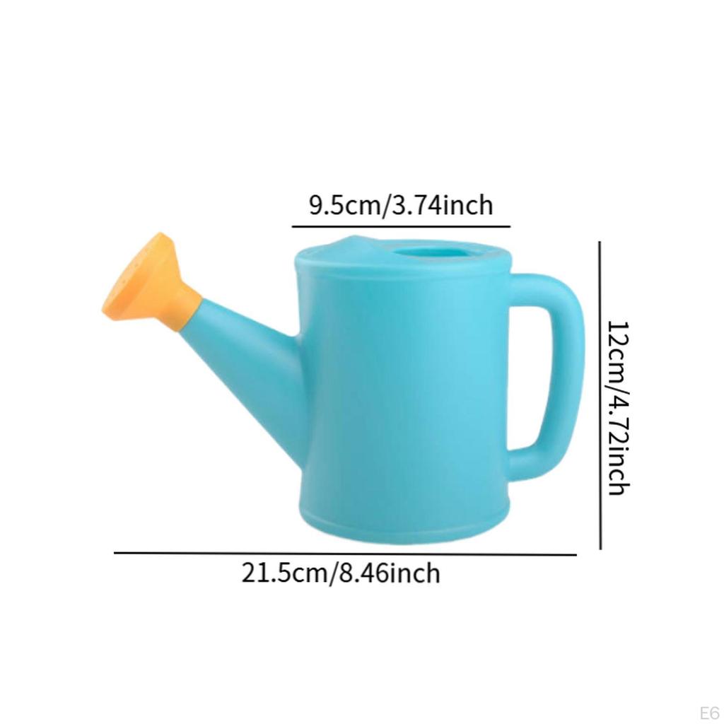 Small Watering Can 23.7oz with Sprinkler Head Household Ergonomic Handle Sprinkling Kettle for Beach