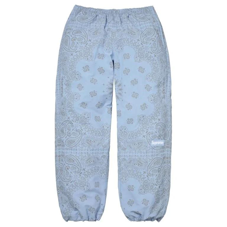 Supreme Reflective Bandana Track Pant Light