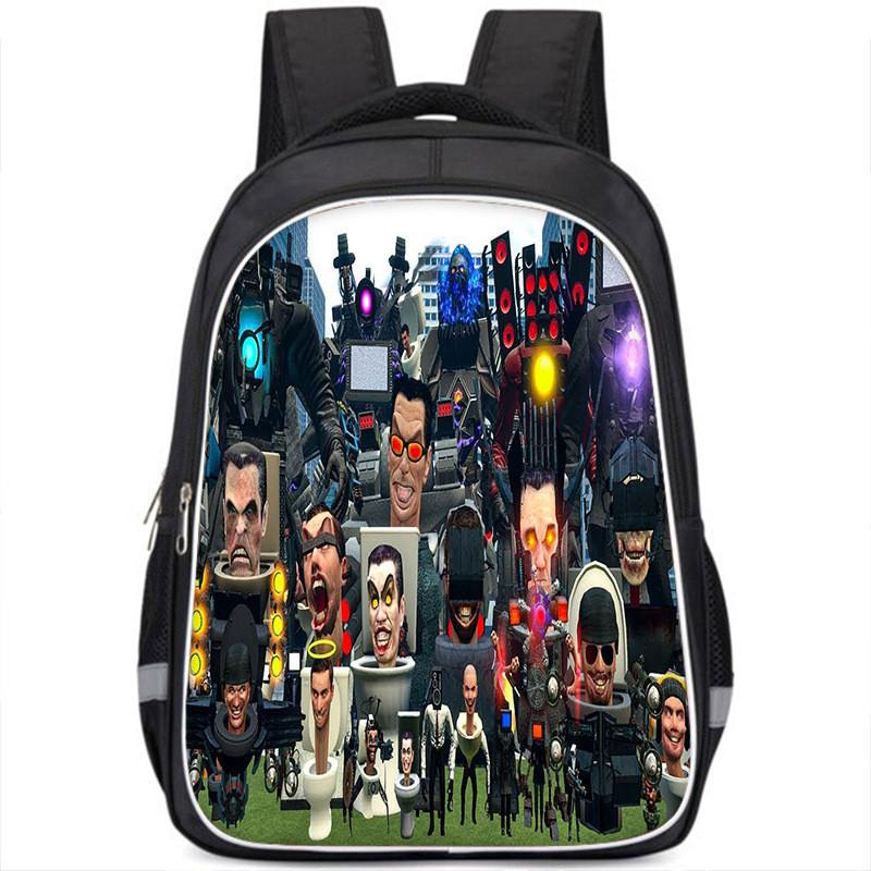 Trendy Street Fashion Oxford Cloth Large Capacity Student Backpack Unisex