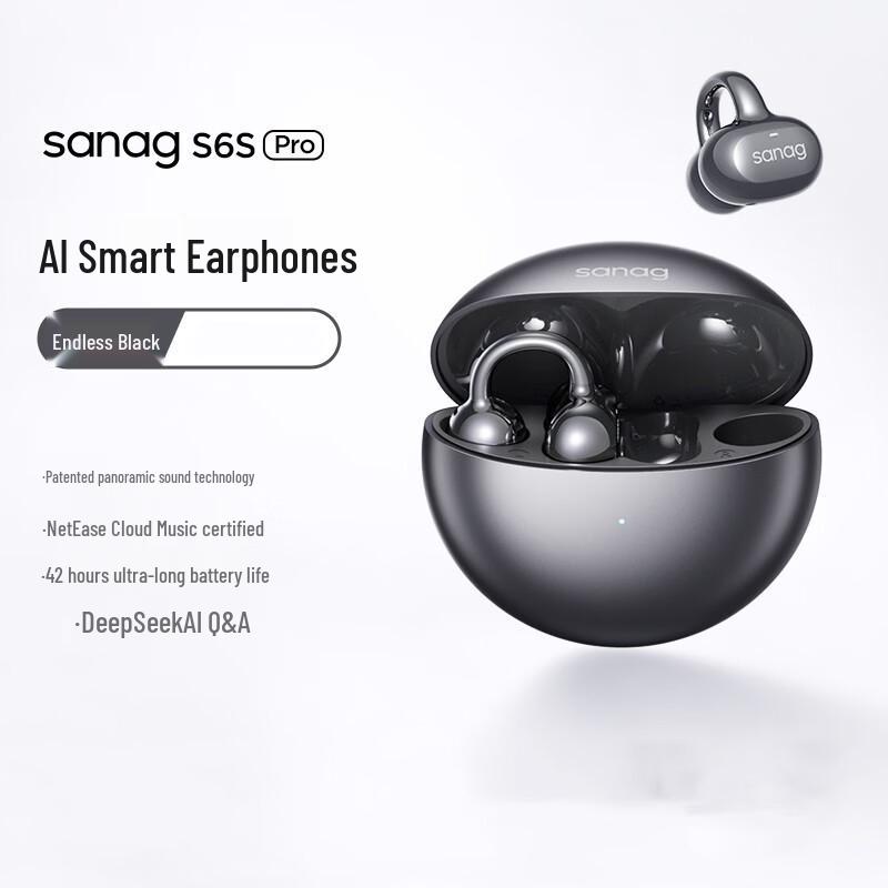 Sena S6S Pro Open-Ear Clip-on Sports Earbuds