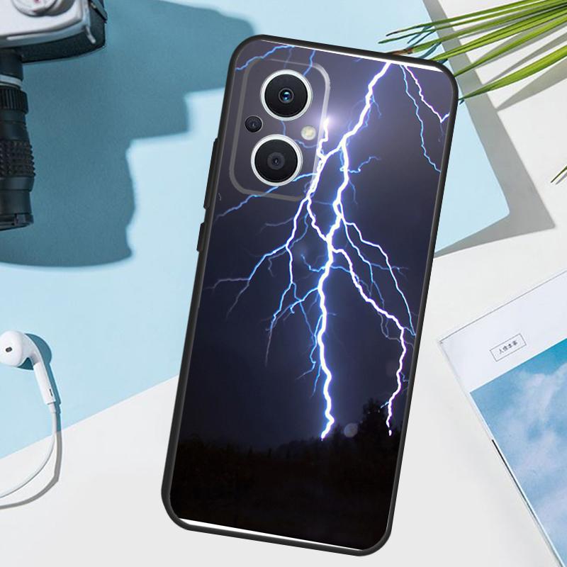 

Sky Lightning Style Cover For OPPO Reno 11 12 13 14 Pro 11F 12F 13F 14F 7 8 Lite OPPO Find X5 X6 X8 X9 Pro Case OPPO Reno11 F