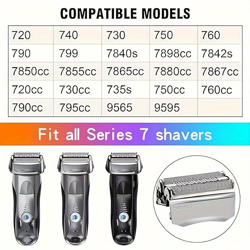 Suitable for Braun Braun 70B 70S electric shaver 7 series blade 790CC, 720, 750CC, 760CC,9565 Foil Shaver