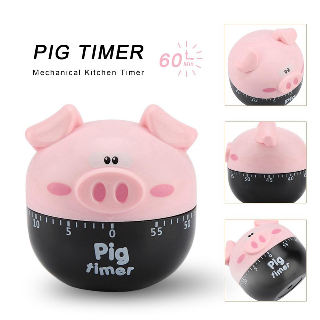 Cute Cartoon Kitchen Timer Mechanical Timers Counters for Cooking Timing Tool