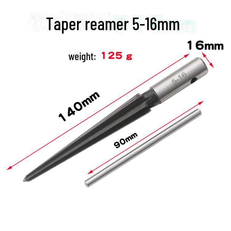 Woodworking T-Type Hand Reamer: Taper, Chamfer, and Hole Opener Tool