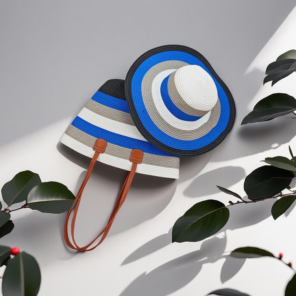 Trendy French One-Shoulder Straw Tote: Large-Capacity Woven Beach & Vacation Handbag for Women