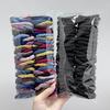 50Pcs No Hurt Hair Hair Ties High Elastic Hair Rope New Girls Hair Bands  Women Girls