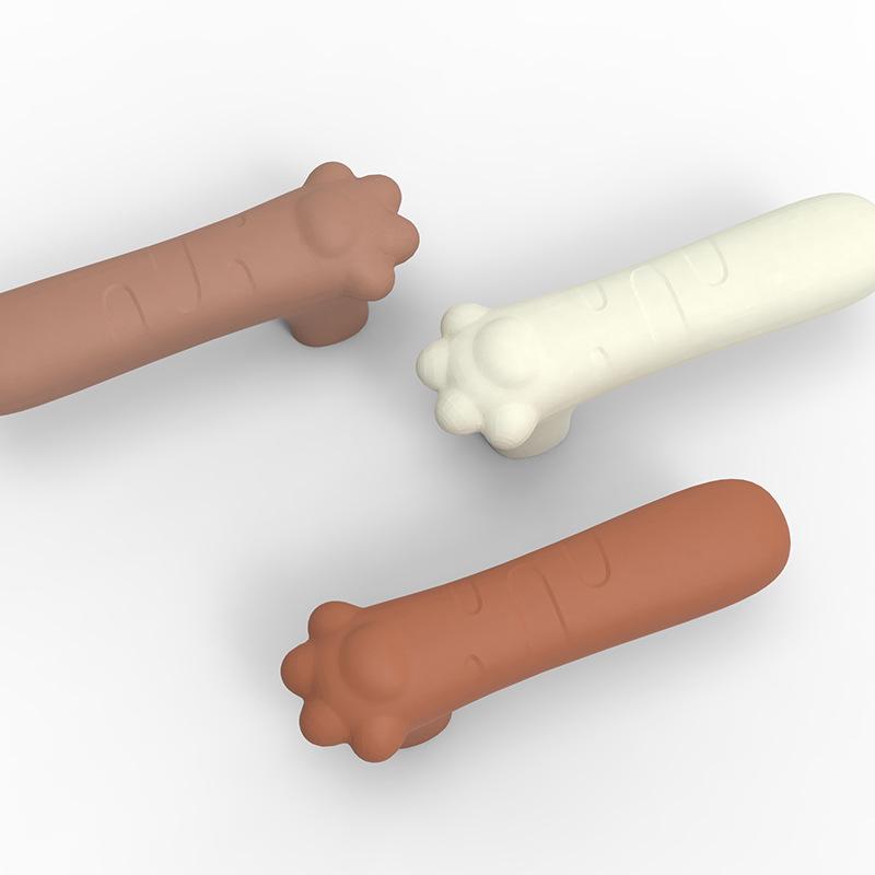 Silicone Cat Paw Door Handle Cover: Mute, Anti-Collision, and Protective