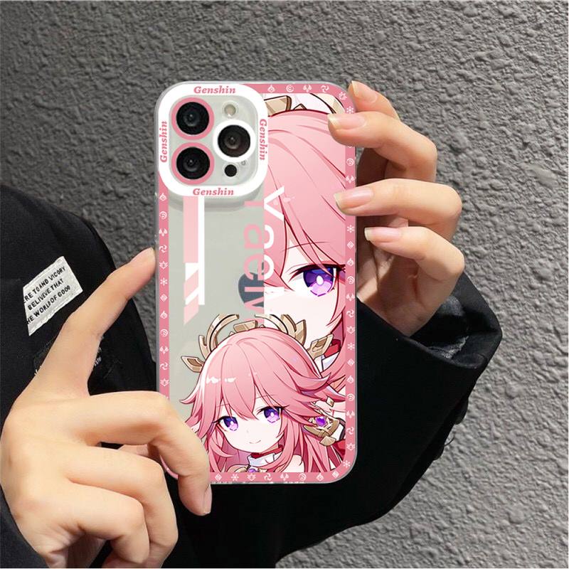 Anime Genshin Impact Phone Case for iPhone 11 12 13 Mini Pro Max 14 Pro Max Case Shell
