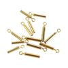 10 Pcs Freely Rotating Coppper Fishing Float Holders Fishing Line Fixed Tube  Outdoor Fishing
