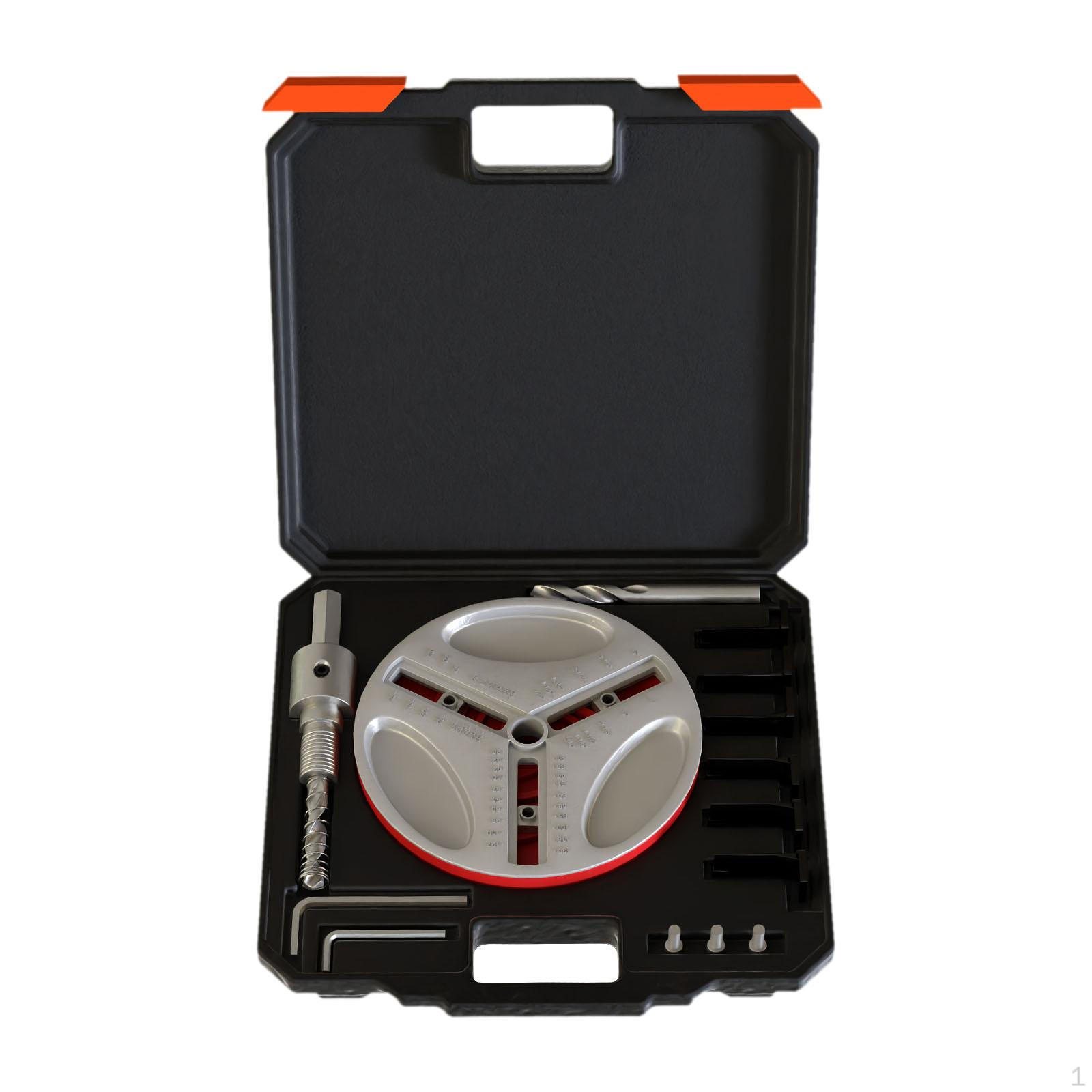 

Adjustable Punch Saw Tool Hole Saws Positioning,Alloy Round for Wood