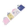 4pcs House Shape Baby Bed Bumper Cartoon Anti Collision Bed Surrounder Detachable Washable Baby Bed