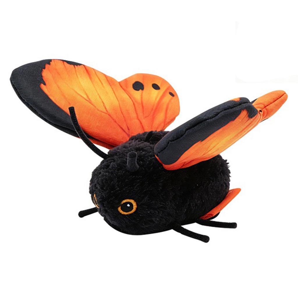 Interactive Electric Butterfly Cat for Toy Automatic Flapping Wings Motion Indoor Kitten Exercise