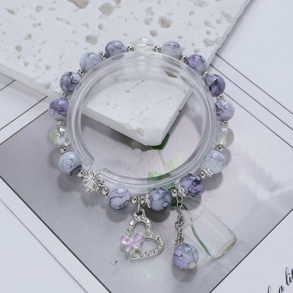 Mori Style Mermaid Crystal Bracelet – Versatile Niche Design for Women, Ideal for Students and Best Friends