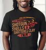 Sportliches Wurfscheibenschießen Geschenk Trap Skeet Schießen Schwarzes T-Shirt S-5XL Unisex T-Shirt