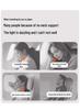 Portable Quick-Dry Cooling Travel Neck Pillow - Foldable Memory Foam U-Shape for Airplane Support