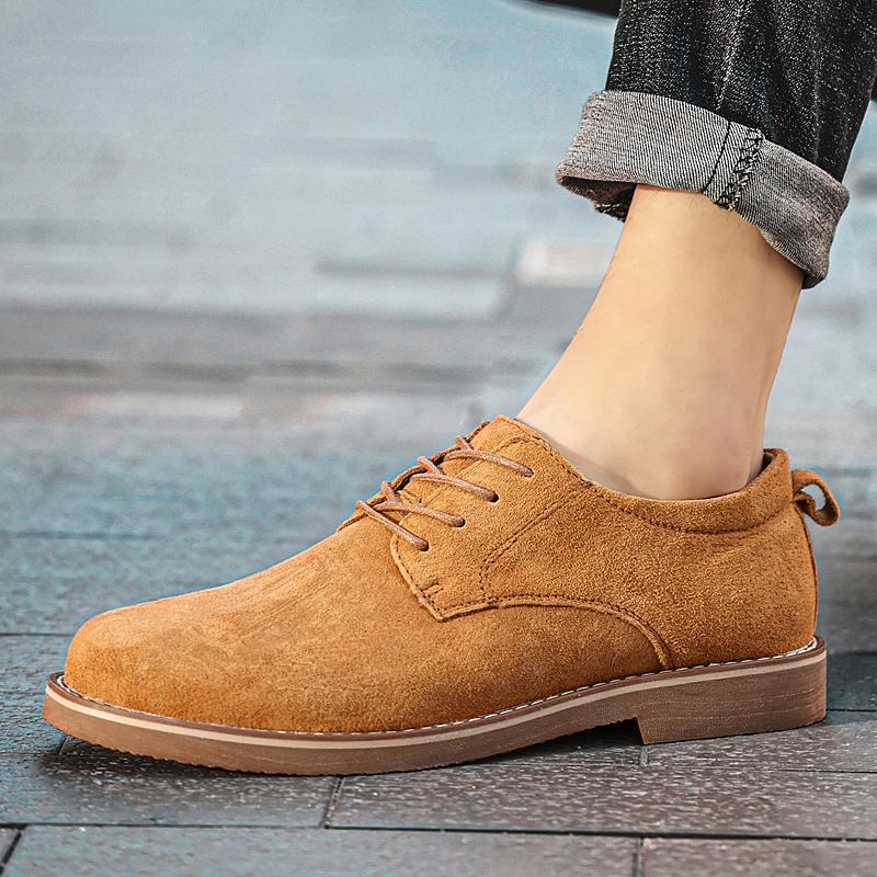 Fashion Casual Business Men's Shoes Fashion designer's minimalist style Dress up party Luxury trendy quality shoes 38-46 Plus Size New