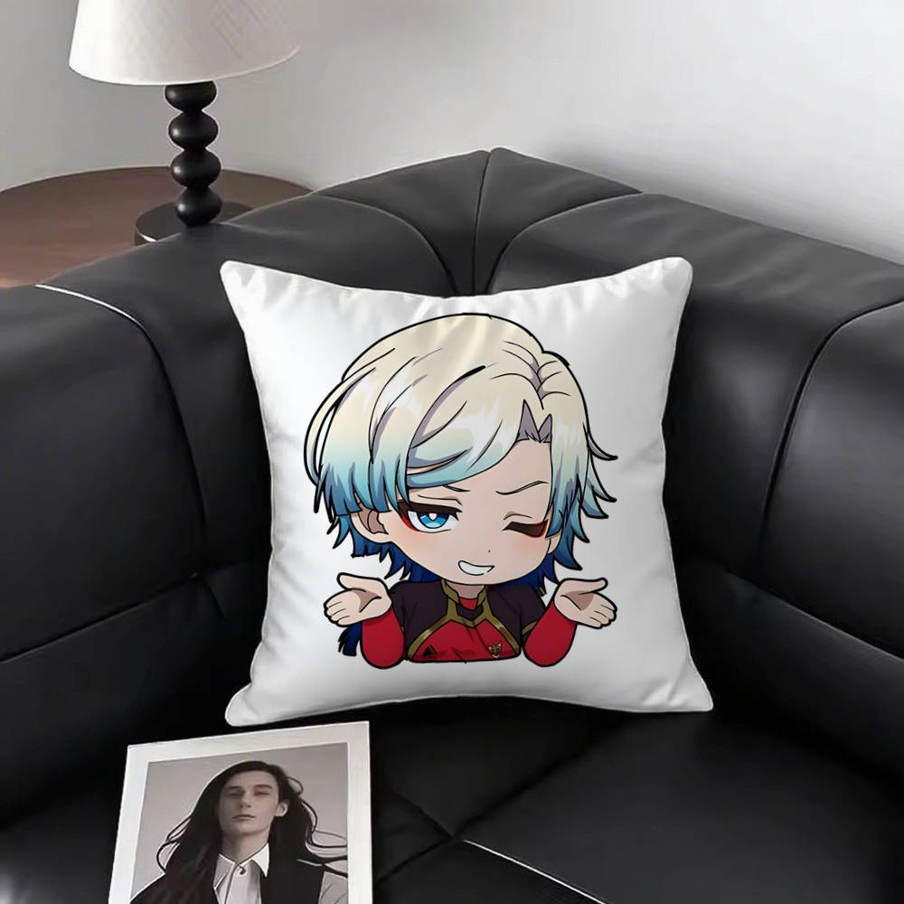 1pc Cute M-Michael Kaiser Pillow Case Square Bedroom Sofa Leisure Comfort Cushion Car Living Room Home Decoration