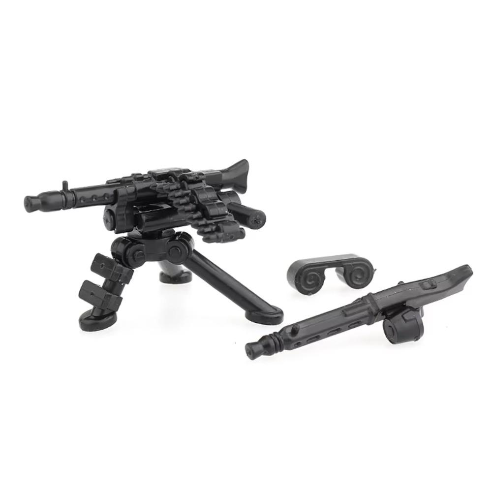25/50/100ks Vojenské zbraně SWAT Zbraň Dělo Voják Armáda Policejní klobouk Stavebnice Figurka Příslušenství Modelové kostky DIY Hračka
