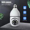 2MP E27 Bulb Wifi Camera 360° Rotation Human Tracking Color Night Vision Intercom Camera Support YI IoT APP