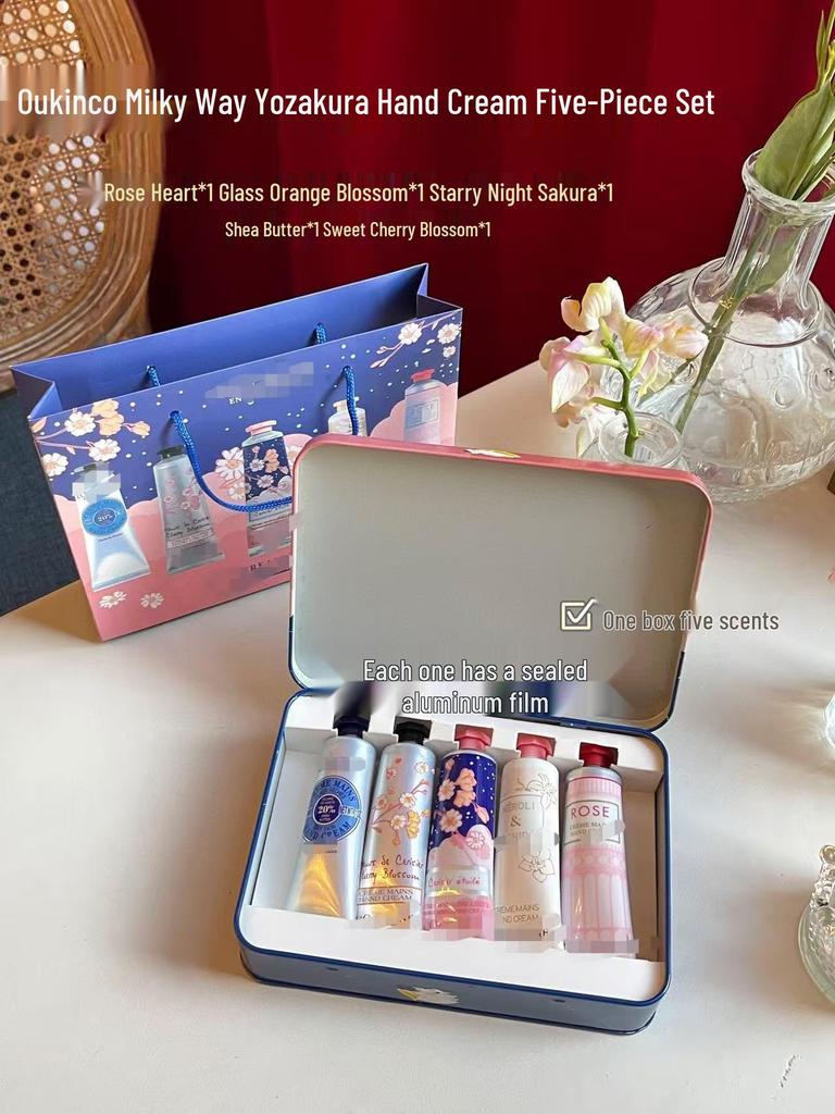 Oushuu Seoul Limited Handcreme Geschenkset: Hautpflege für Herbst-Winter, Urlaubssouvenir, Valentinstag.