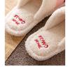 Popular Plush Cotton Slippers: Non-Slip, Warm Winter Footwear for Women, Men, and Couples – Perfect for Indoor or Outdoor Use.