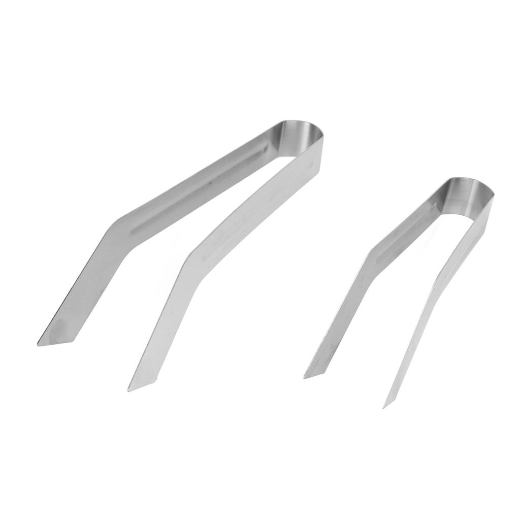 2pcs Stainless Steel Gardening Plants Transplant Tong Plant Remove Transplant Plier for Reducing Root Damage