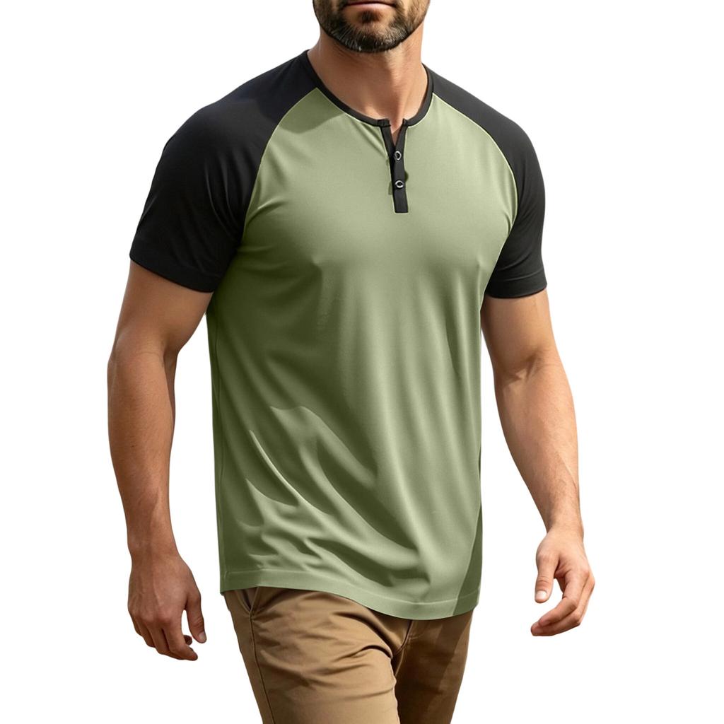 Men's Trendy Short Sleeve T-Shirt for Casual Daily Wear