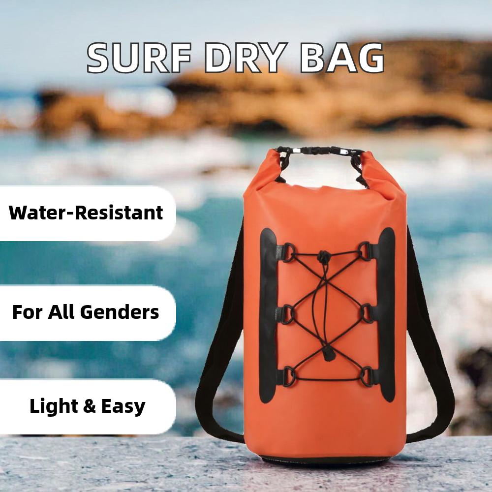 Lightweight Waterproof Dry Bag Backpack Single Shoulder Floating Design for Big Size Travel Surfing Dry Storage