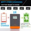 PowMr 20A 25A 30A 35A 40A 45A MPPT Solar Charge Controller for 12V 24V Lead-acid/Lithium Battery Solar Regulator Back-light LCD